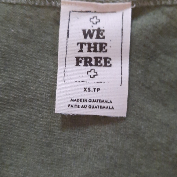 Free People Sale🎯 beach soft sage top - Picture 3 of 7